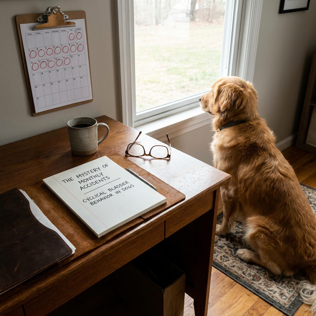 The Mystery of Monthly Accidents: Understanding Unexplained Cyclical Bladder Behavior in Dogs