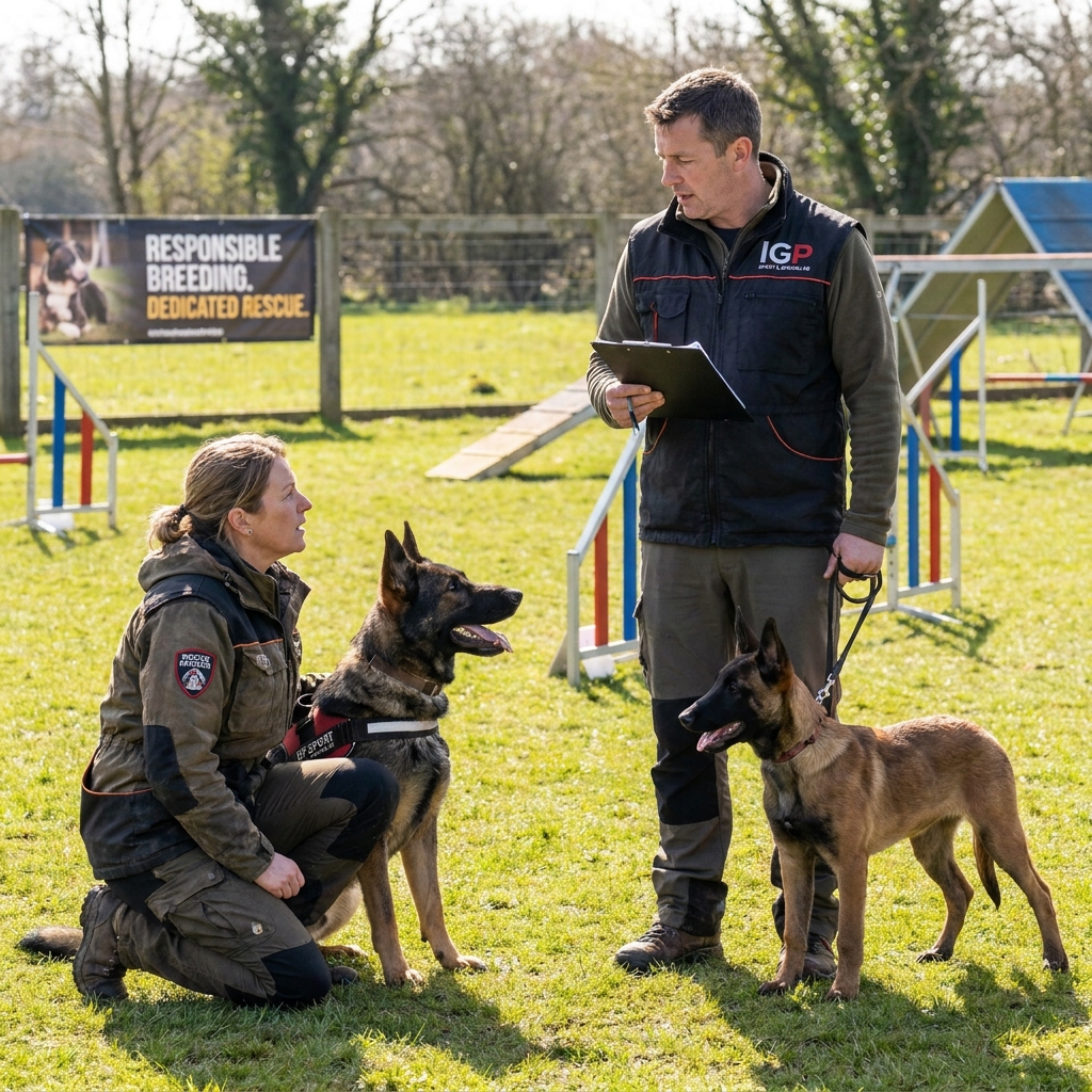**Ethical Breeding and Dog Rescue Work: Finding the Right High-Performance IGP Sport Dog**