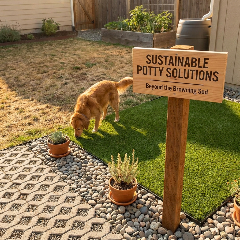 Sustainable Solutions for Dog Potty Areas: Beyond the Browning Sod